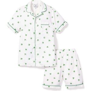Petite Plume NWT Kids Shamrock Classic Short Set